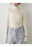 【ウィムガゼット/Whim Gazette】のソフトRIBタートル 人気、トレンドファッション・服の通販 founy(ファニー) ファッション Fashion レディースファッション Fashion for Women トップス・カットソー Cut & Sew Tops ニット Knit Tops & Sweaters カジュアルプルオーバー・ニットトップス Pullovers & Knit Tops / Casual Pullovers シンプル Simple, Minimal ストレッチ Stretch, Stretchy Fabric タートル Turtleneck, Turtle Collar フィット Fit, Slim Fit エレガント 上品 Elegant 冬 Winter / This Winter 定番 Standard, Basic Item 新作・新入荷 New Arrivals / New In A/W・秋冬 Autumn/Winter |ID:prp329100004720738