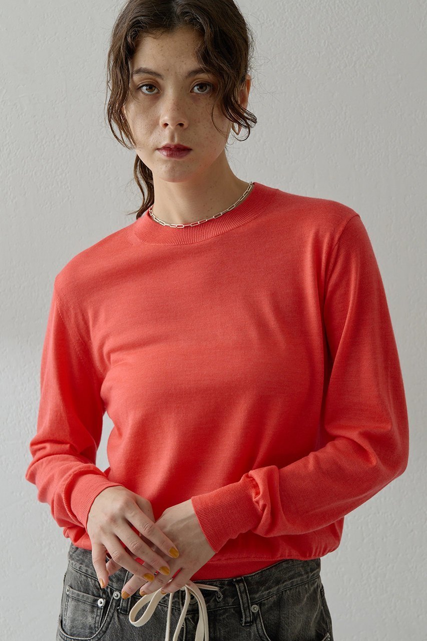 【ウィムガゼット/Whim Gazette】の16GWOOLテンジクプルオーバー 人気、トレンドファッション・服の通販 founy(ファニー) 　ファッション　Fashion　レディースファッション　Fashion for Women　トップス・カットソー　Cut & Sew Tops　ニット　Knit Tops & Sweaters　カジュアルプルオーバー・ニットトップス　Pullovers & Knit Tops / Casual Pullovers　おすすめ　Recommended / Our Picks　なめらか　Smooth, Silky Texture　アンサンブル　Ensemble Set　オレンジ　Orange　カーディガン　Cardigan, Knitwear　シンプル　Simple, Minimal　スタンダード　Standard, Basic　フィット　Fit, Slim Fit　エレガント 上品　Elegant　新作・新入荷　New Arrivals / New In　other-5|ID: prp329100004720740 ipo3291000000034113903