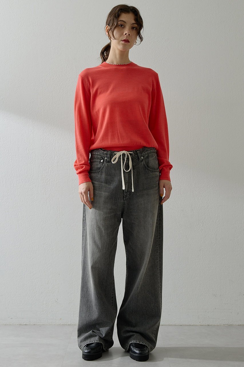 【ウィムガゼット/Whim Gazette】の16GWOOLテンジクプルオーバー 人気、トレンドファッション・服の通販 founy(ファニー) 　ファッション　Fashion　レディースファッション　Fashion for Women　トップス・カットソー　Cut & Sew Tops　ニット　Knit Tops & Sweaters　カジュアルプルオーバー・ニットトップス　Pullovers & Knit Tops / Casual Pullovers　おすすめ　Recommended / Our Picks　なめらか　Smooth, Silky Texture　アンサンブル　Ensemble Set　オレンジ　Orange　カーディガン　Cardigan, Knitwear　シンプル　Simple, Minimal　スタンダード　Standard, Basic　フィット　Fit, Slim Fit　エレガント 上品　Elegant　新作・新入荷　New Arrivals / New In　other-6|ID: prp329100004720740 ipo3291000000034113904