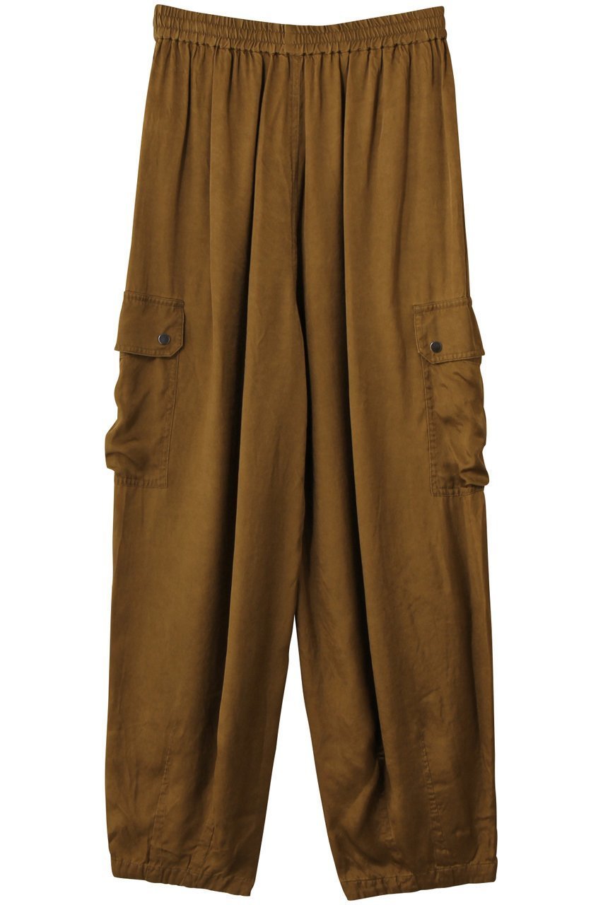 【プレインピープル/PLAIN PEOPLE】のearth pigment cloth バルーンシルエットパンツ 人気、トレンドファッション・服の通販 founy(ファニー) 　ファッション　Fashion　レディースファッション　Fashion for Women　パンツ　Pants & Trousers　おすすめ　Recommended / Our Picks　とろみ　Fluid, Flowy Fabric　カットソー　Cut and Sewn Top　コンパクト　Compact, Small Size　バルーン　Balloon, Balloon Silhouette　フェミニン　Feminine, Girly　フォルム　Silhouette, Form　エレガント 上品　Elegant　新作・新入荷　New Arrivals / New In　 other-1|ID: prp329100004720744 ipo3291000000034113925
