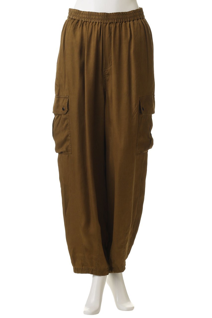【プレインピープル/PLAIN PEOPLE】のearth pigment cloth バルーンシルエットパンツ 人気、トレンドファッション・服の通販 founy(ファニー) 　ファッション　Fashion　レディースファッション　Fashion for Women　パンツ　Pants & Trousers　おすすめ　Recommended / Our Picks　とろみ　Fluid, Flowy Fabric　カットソー　Cut and Sewn Top　コンパクト　Compact, Small Size　バルーン　Balloon, Balloon Silhouette　フェミニン　Feminine, Girly　フォルム　Silhouette, Form　エレガント 上品　Elegant　新作・新入荷　New Arrivals / New In　other-2|ID: prp329100004720744 ipo3291000000034113929