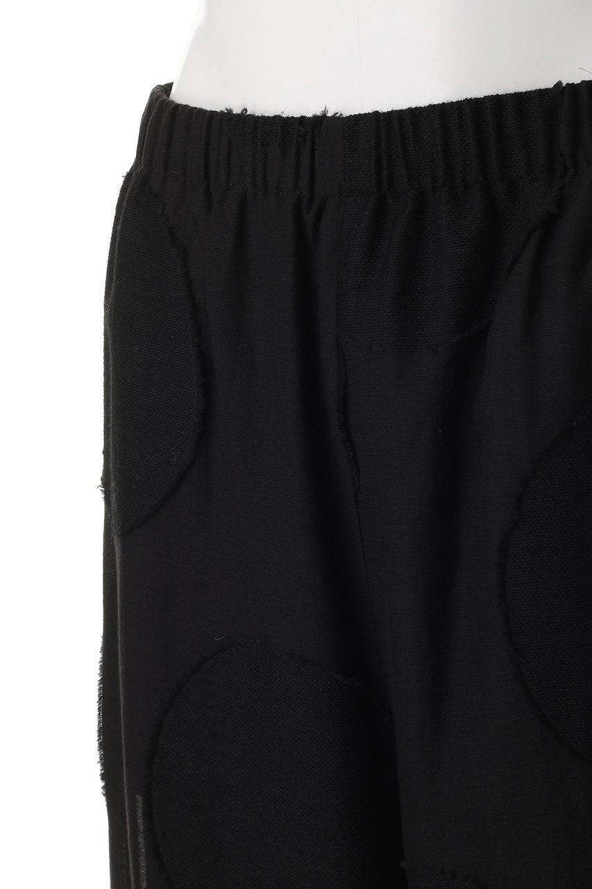 【プレインピープル/PLAIN PEOPLE】のビッグドットワイドクロップドパンツ 人気、トレンドファッション・服の通販 founy(ファニー) 　ファッション　Fashion　レディースファッション　Fashion for Women　パンツ　Pants & Trousers　コンパクト　Compact, Small Size　ドット　Polka Dot, Dot Pattern　バランス　Balance, Style Balance　フレア　Flare, Flared　モダン　Modern, Contemporary　ワイド　Wide, Wide Fit　新作・新入荷　New Arrivals / New In　other-5|ID: prp329100004720745 ipo3291000000034113938