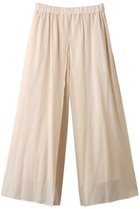 【プレインピープル/PLAIN PEOPLE】のコットンボイルガーゼタンブラーボックスプリーツパンツ アイボリー|ID: prp329100004720746 ipo3291000000035771839