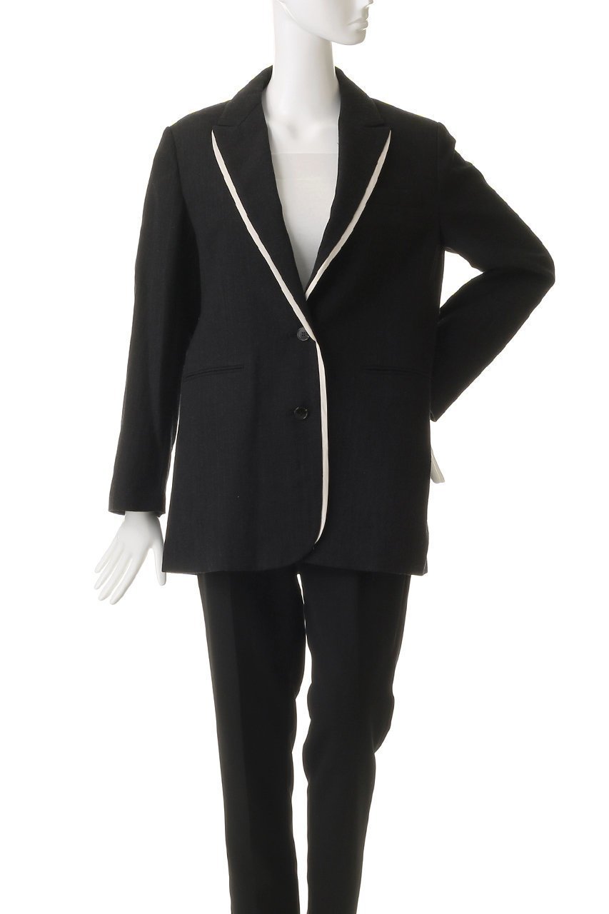 【プレインピープル/PLAIN PEOPLE】のウールリネンへリンボンテーラードジャケット 人気、トレンドファッション・服の通販 founy(ファニー) 　ファッション　Fashion　レディースファッション　Fashion for Women　アウター　Coat / Outerwear Collection　レディースジャケット・軽アウター　Jackets　テーラードジャケット / 通勤・きれいめスタイル　Tailored Jackets & Blazers　ジャケット　Jacket, Outerwear　リネン　Linen, Linen Fabric　新作・新入荷　New Arrivals / New In　秋　Autumn　other-2|ID: prp329100004720747 ipo3291000000034113947