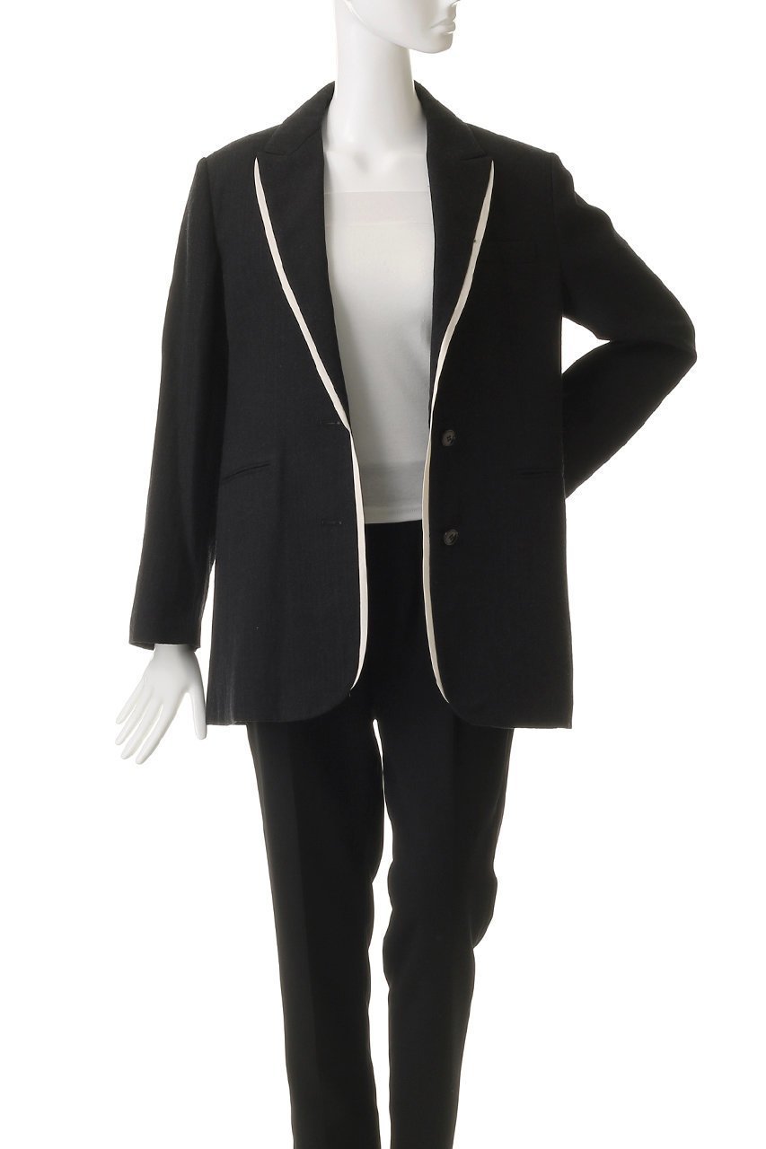 【プレインピープル/PLAIN PEOPLE】のウールリネンへリンボンテーラードジャケット 人気、トレンドファッション・服の通販 founy(ファニー) 　ファッション　Fashion　レディースファッション　Fashion for Women　アウター　Coat / Outerwear Collection　レディースジャケット・軽アウター　Jackets　テーラードジャケット / 通勤・きれいめスタイル　Tailored Jackets & Blazers　ジャケット　Jacket, Outerwear　リネン　Linen, Linen Fabric　新作・新入荷　New Arrivals / New In　秋　Autumn　other-7|ID: prp329100004720747 ipo3291000000034113952