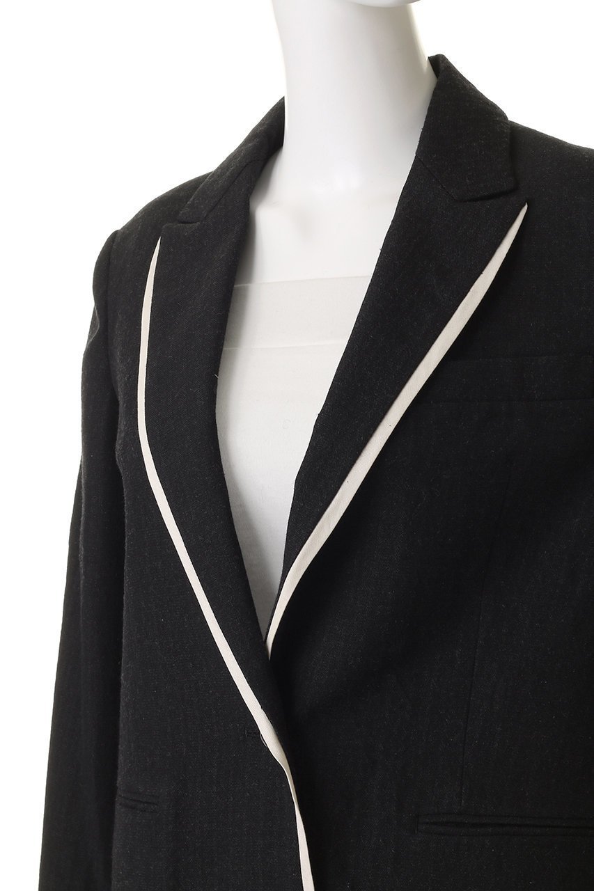 【プレインピープル/PLAIN PEOPLE】のウールリネンへリンボンテーラードジャケット 人気、トレンドファッション・服の通販 founy(ファニー) 　ファッション　Fashion　レディースファッション　Fashion for Women　アウター　Coat / Outerwear Collection　レディースジャケット・軽アウター　Jackets　テーラードジャケット / 通勤・きれいめスタイル　Tailored Jackets & Blazers　ジャケット　Jacket, Outerwear　リネン　Linen, Linen Fabric　秋　Autumn　other-5|ID: prp329100004720747 ipo3291000000035888889