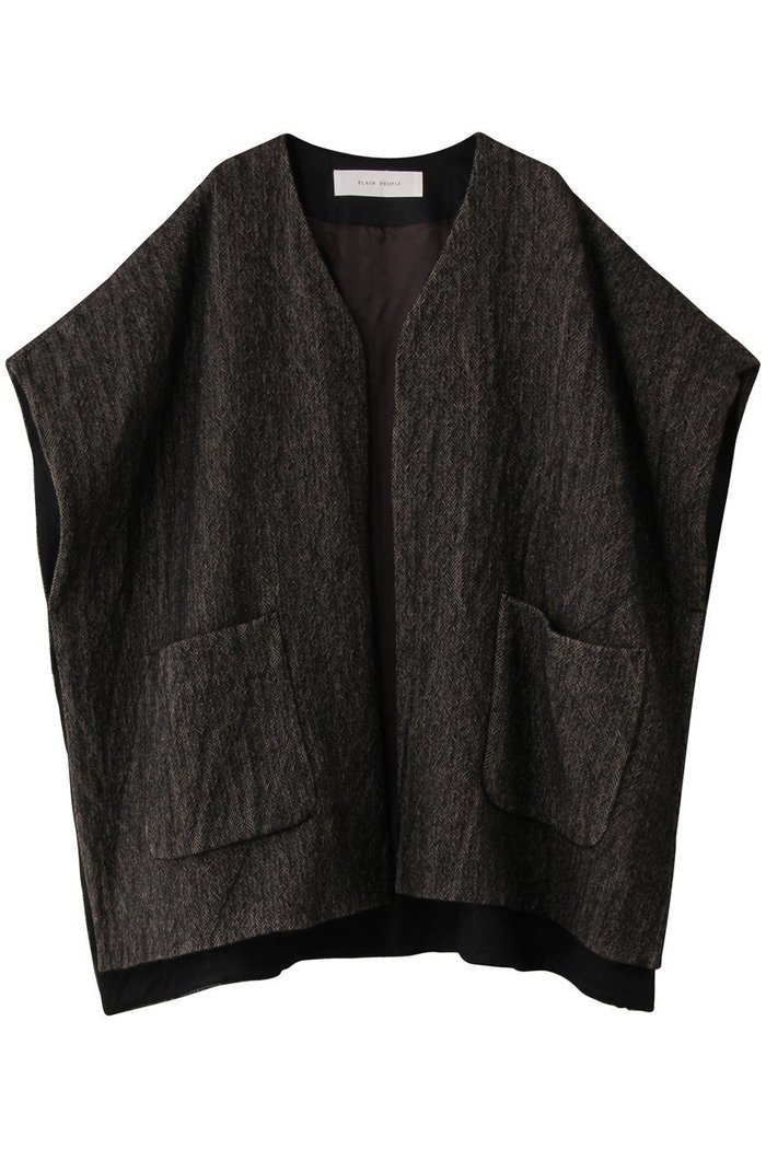 【プレインピープル/PLAIN PEOPLE】のウールへリンボンボクシージレ インテリア・キッズ・メンズ・レディースファッション・服の通販 founy(ファニー) https://founy.com/ ファッション Fashion レディースファッション Fashion for Women アウター Coat / Outerwear Collection レディースジャケット・軽アウター Jackets クラシカル Classical, Vintage-Inspired ジャケット Jacket, Outerwear ベスト Vest, Waistcoat マニッシュ Mannish, Boyish ワイド Wide, Wide Fit エレガント 上品 Elegant 新作・新入荷 New Arrivals / New In |ID: prp329100004720748 ipo3291000000034113953