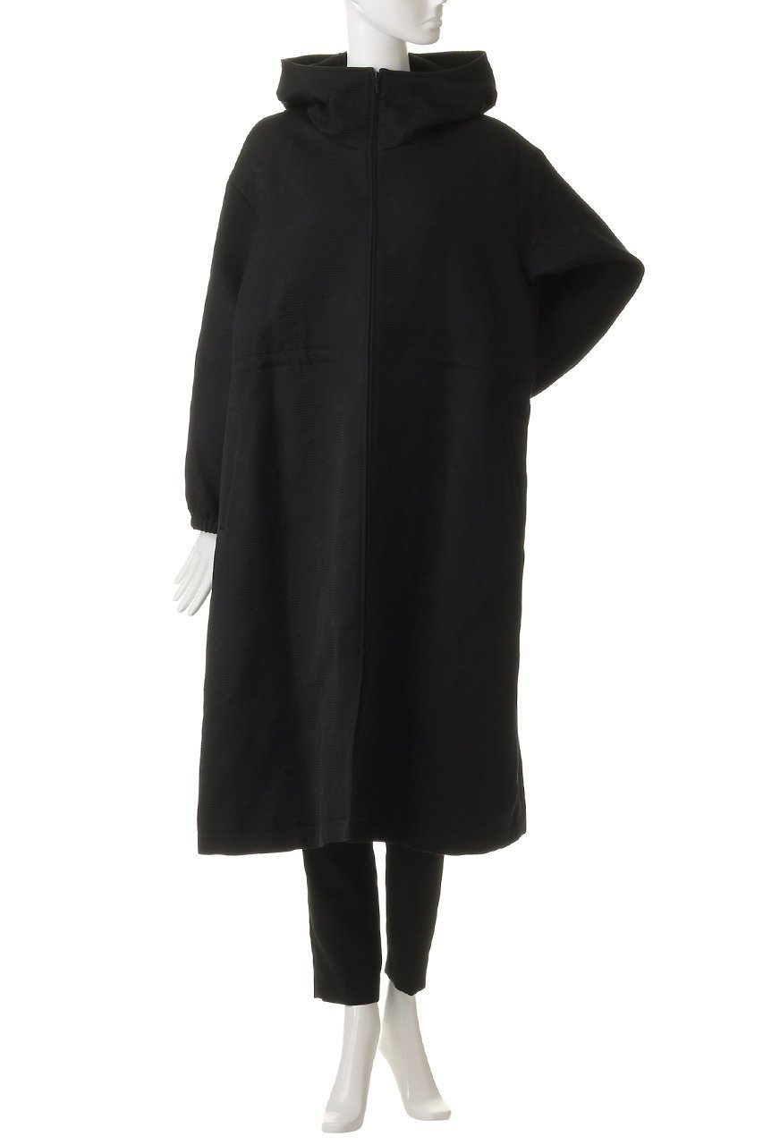 【プレインピープル/PLAIN PEOPLE】のジオメトリックJQフーディーコート 人気、トレンドファッション・服の通販 founy(ファニー) 　ファッション　Fashion　レディースファッション　Fashion for Women　アウター　Coat / Outerwear Collection　コート・ロングコート・ピーコート　Long Coats, Peacoats & More　ベーシック　Basic, Essential　ロング　Long, Long-Length　新作・新入荷　New Arrivals / New In　秋　Autumn　other-2|ID: prp329100004720749 ipo3291000000034113962