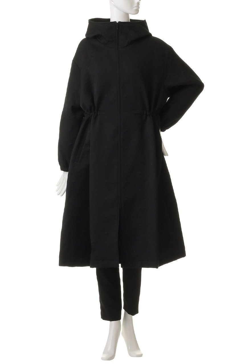 【プレインピープル/PLAIN PEOPLE】のジオメトリックJQフーディーコート 人気、トレンドファッション・服の通販 founy(ファニー) 　ファッション　Fashion　レディースファッション　Fashion for Women　アウター　Coat / Outerwear Collection　コート・ロングコート・ピーコート　Long Coats, Peacoats & More　ベーシック　Basic, Essential　ロング　Long, Long-Length　新作・新入荷　New Arrivals / New In　秋　Autumn　other-7|ID: prp329100004720749 ipo3291000000034113967