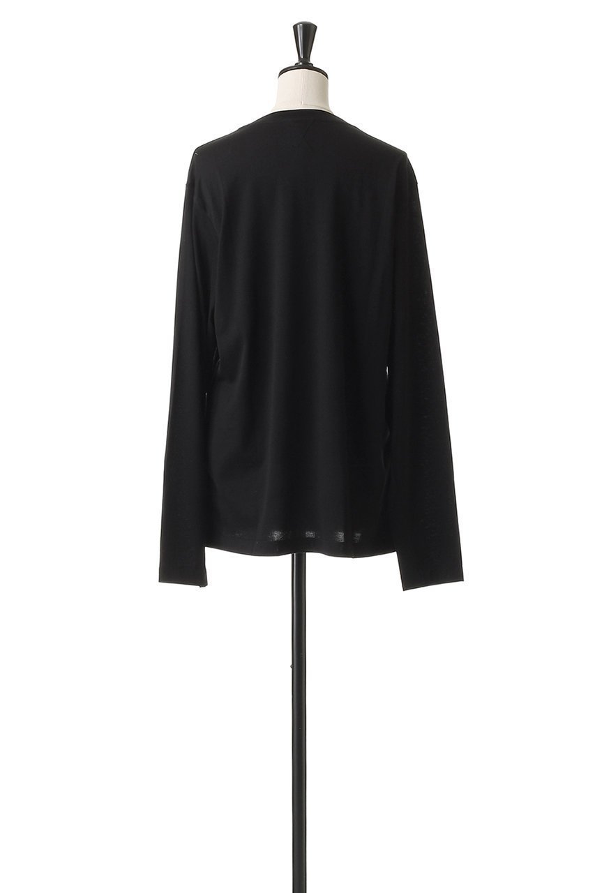 【ブラミンク/BLAMINK】の【BLMK】ロゴロングスリーブ 人気、トレンドファッション・服の通販 founy(ファニー) 　ファッション　Fashion　レディースファッション　Fashion for Women　トップス・カットソー　Cut & Sew Tops　シャツ・ブラウス・オフィスカジュアル　Elegant Blouses & Button-Ups　ロングTシャツ・Tシャツ　Longline T-Shirts & Tees　カットソー・ベーシックTシャツ　Cut-and-Sewn Tops / Stretch Tees & Basics　スリーブ　Sleeve, Long Sleeve / Short Sleeve　ベーシック　Basic, Essential　ロング　Long, Long-Length　新作・新入荷　New Arrivals / New In　other-4|ID: prp329100004720750 ipo3291000000034113974