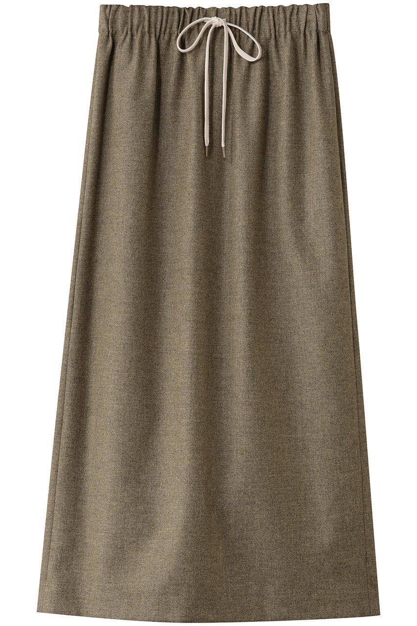 【ブラミンク/BLAMINK】の【BLMK】ウールカシミヤタイトスカート インテリア・キッズ・メンズ・レディースファッション・服の通販 founy(ファニー) 　ファッション　Fashion　レディースファッション　Fashion for Women　スカート　Skirts　リラックス　Relax, Relaxed Fit　オリーブ|ID: prp329100004720752 ipo3291000000036183538