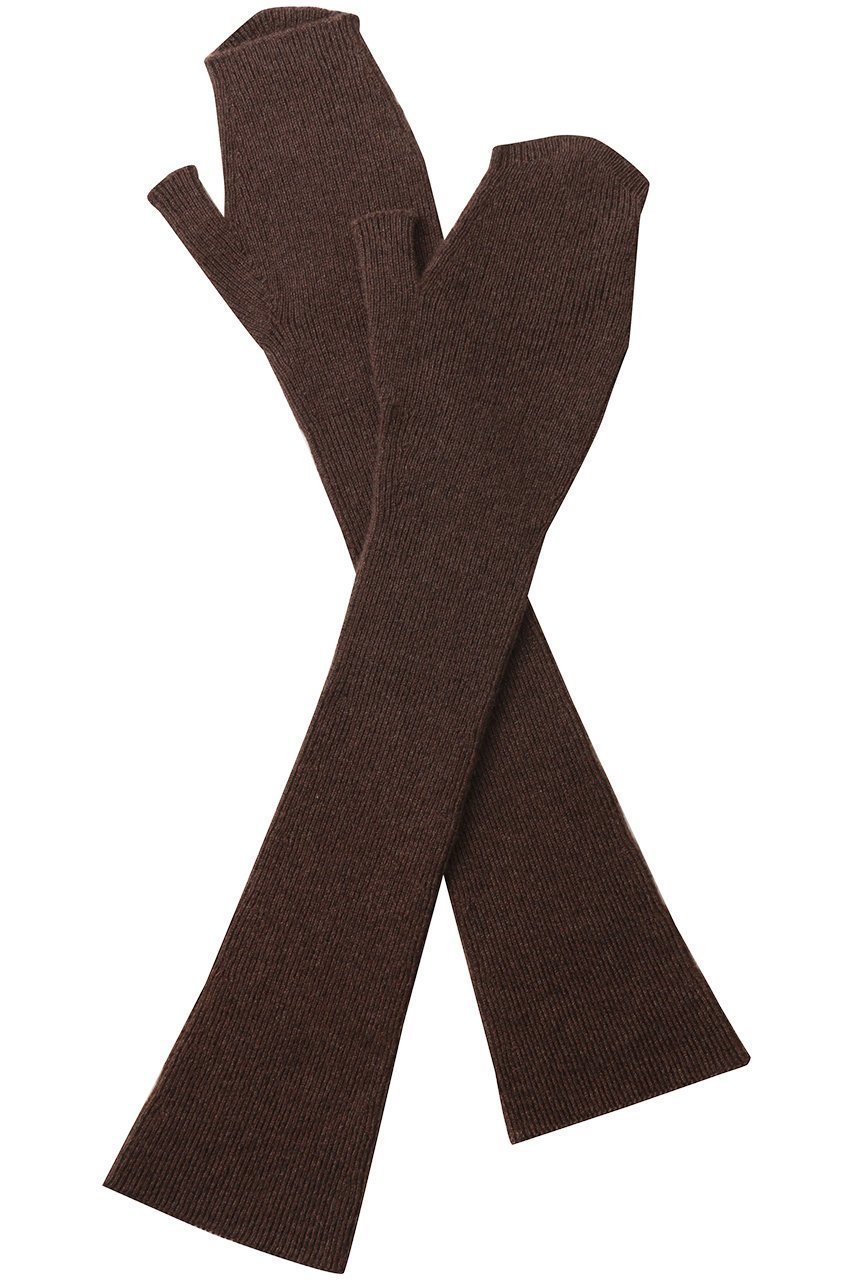 【ブラミンク/BLAMINK】の12Gフィンガーレスグローブ インテリア・キッズ・メンズ・レディースファッション・服の通販 founy(ファニー) 　ファッション　Fashion　レディースファッション　Fashion for Women　スマート　Smart, Elegant　スリーブ　Sleeve, Long Sleeve / Short Sleeve　フレア　Flare, Flared　ロング　Long, Long-Length　秋　Autumn　防寒　Cold Protection, Winter-Ready　ダークブラウン|ID: prp329100004720753 ipo3291000000035533087