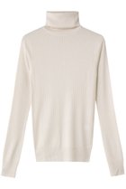 【ブラミンク/BLAMINK】のカシミヤシルクリブタートルネックニット オフホワイト|ID: prp329100004720754 ipo3291000000035754422