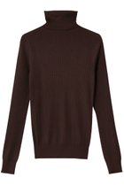 【ブラミンク/BLAMINK】のカシミヤシルクリブタートルネックニット ダークブラウン|ID: prp329100004720754 ipo3291000000035754423