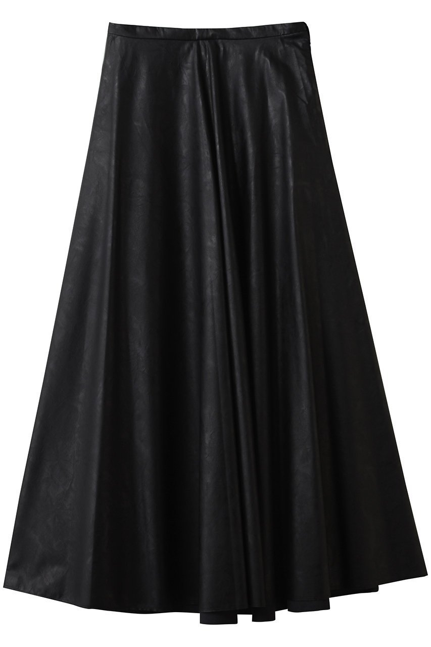 【ハー/HER.】のフェイクレザーマキシフレアスカート 人気、トレンドファッション・服の通販 founy(ファニー) 　ファッション　Fashion　レディースファッション　Fashion for Women　スカート　Skirts　Aライン・フレアスカート　A-Line & Flared Skirts　ロングスカート　Long Skirts / Maxi & Midi Skirts　フレア　Flare, Flared　マキシ　Maxi, Full Length　ロング　Long, Long-Length　 other-1|ID: prp329100004721420 ipo3291000000035842711