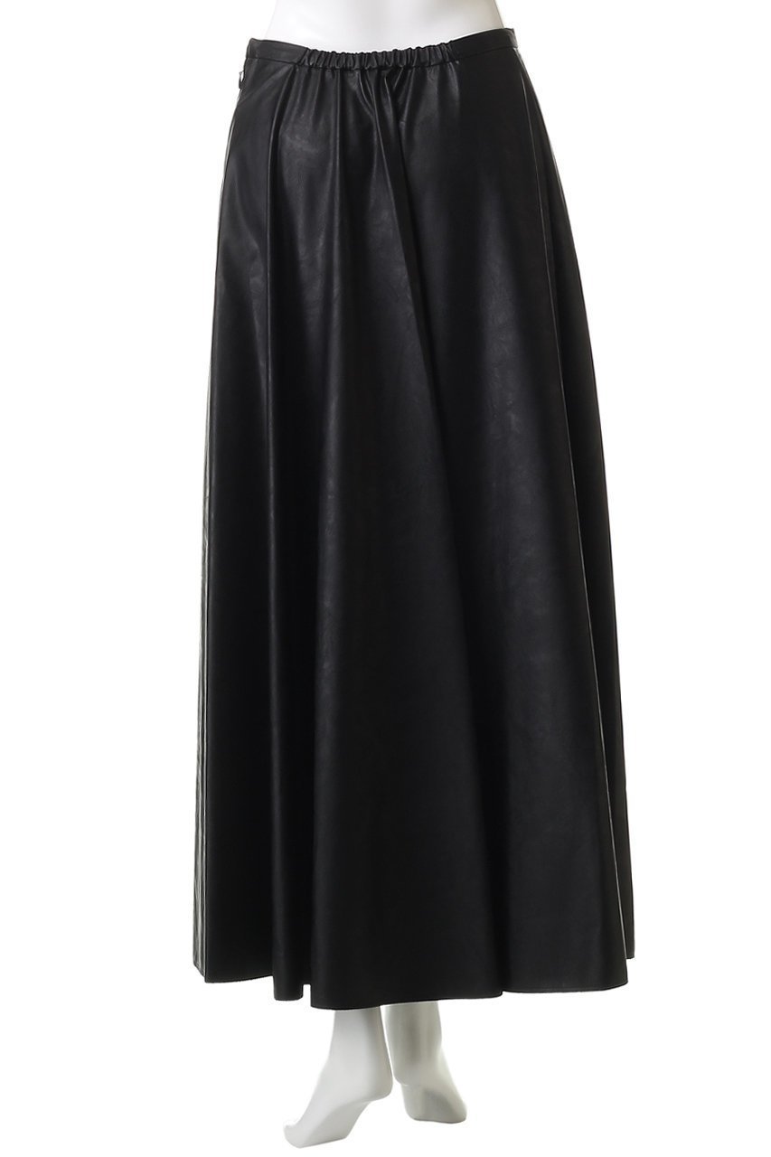 【ハー/HER.】のフェイクレザーマキシフレアスカート 人気、トレンドファッション・服の通販 founy(ファニー) 　ファッション　Fashion　レディースファッション　Fashion for Women　スカート　Skirts　Aライン・フレアスカート　A-Line & Flared Skirts　ロングスカート　Long Skirts / Maxi & Midi Skirts　フレア　Flare, Flared　マキシ　Maxi, Full Length　ロング　Long, Long-Length　other-4|ID: prp329100004721420 ipo3291000000035842718