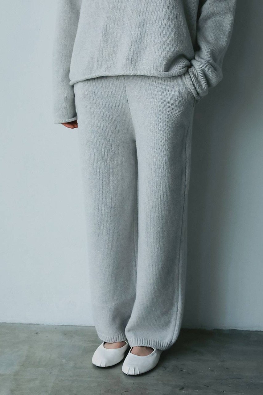 【ハー/HER.】のC/Wニットパンツ 人気、トレンドファッション・服の通販 founy(ファニー) 　ファッション　Fashion　レディースファッション　Fashion for Women　パンツ　Pants & Trousers　おすすめ　Recommended / Our Picks　ストレート　Straight, Straight Cut　セットアップ　Set-Up, Coordinated Outfit　other-8|ID: prp329100004721421 ipo3291000000035940100