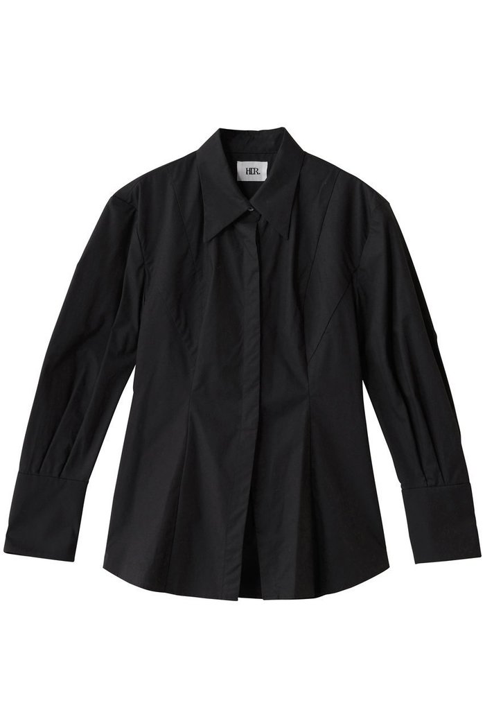 【ハー/HER.】のウエストシェイプシャツブラウス インテリア・キッズ・メンズ・レディースファッション・服の通販 founy(ファニー) https://founy.com/ ファッション Fashion レディースファッション Fashion for Women トップス・カットソー Cut & Sew Tops シャツ・ブラウス・オフィスカジュアル Elegant Blouses & Button-Ups シェイプ Shape, Slim Fit スリーブ Sleeve, Long Sleeve / Short Sleeve フォルム Silhouette, Form ロング Long, Long-Length ワッシャー Washer, Crinkled Finish |ID: prp329100004721423 ipo3291000000036015268