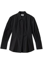 【ハー/HER.】のウエストシェイプシャツブラウス ブラック|ID: prp329100004721423 ipo3291000000036015269