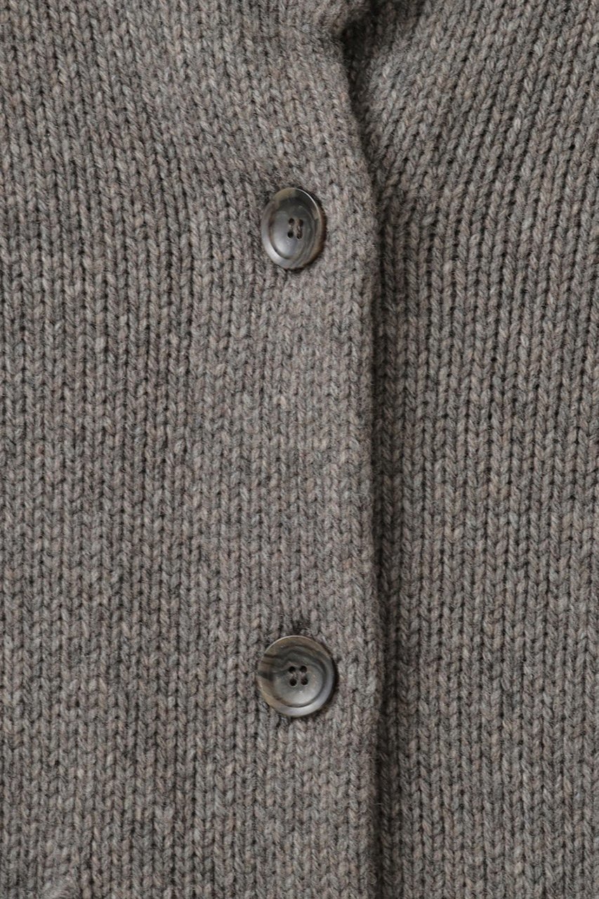 【ハー/HER.】の【10/9 0:00販売開始】C/Wコンパクトカーディガン 人気、トレンドファッション・服の通販 founy(ファニー) 　ファッション　Fashion　レディースファッション　Fashion for Women　トップス・カットソー　Cut & Sew Tops　ニット　Knit Tops & Sweaters　カーディガン・羽織り　Layered Style Cardigans　カーディガン　Cardigan, Knitwear　コンパクト　Compact, Small Size　スタンド　Stand Collar, Upright Stand　フォルム　Silhouette, Form　ブルゾン　Blouson, Bomber Jacket　ポケット　Pocket, Pocket Detail　ミックス　Mix, Mixed Style　新作・新入荷　New Arrivals / New In　other-4|ID: prp329100004721424 ipo3291000000034121554