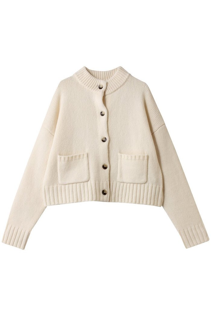 【ハー/HER.】のC/Wコンパクトカーディガン インテリア・キッズ・メンズ・レディースファッション・服の通販 founy(ファニー) https://founy.com/ ファッション Fashion レディースファッション Fashion for Women トップス・カットソー Cut & Sew Tops ニット Knit Tops & Sweaters カーディガン・羽織り Layered Style Cardigans カーディガン Cardigan, Knitwear コンパクト Compact, Small Size スタンド Stand Collar, Upright Stand フォルム Silhouette, Form ブルゾン Blouson, Bomber Jacket ポケット Pocket, Pocket Detail ミックス Mix, Mixed Style |ID: prp329100004721424 ipo3291000000036129065