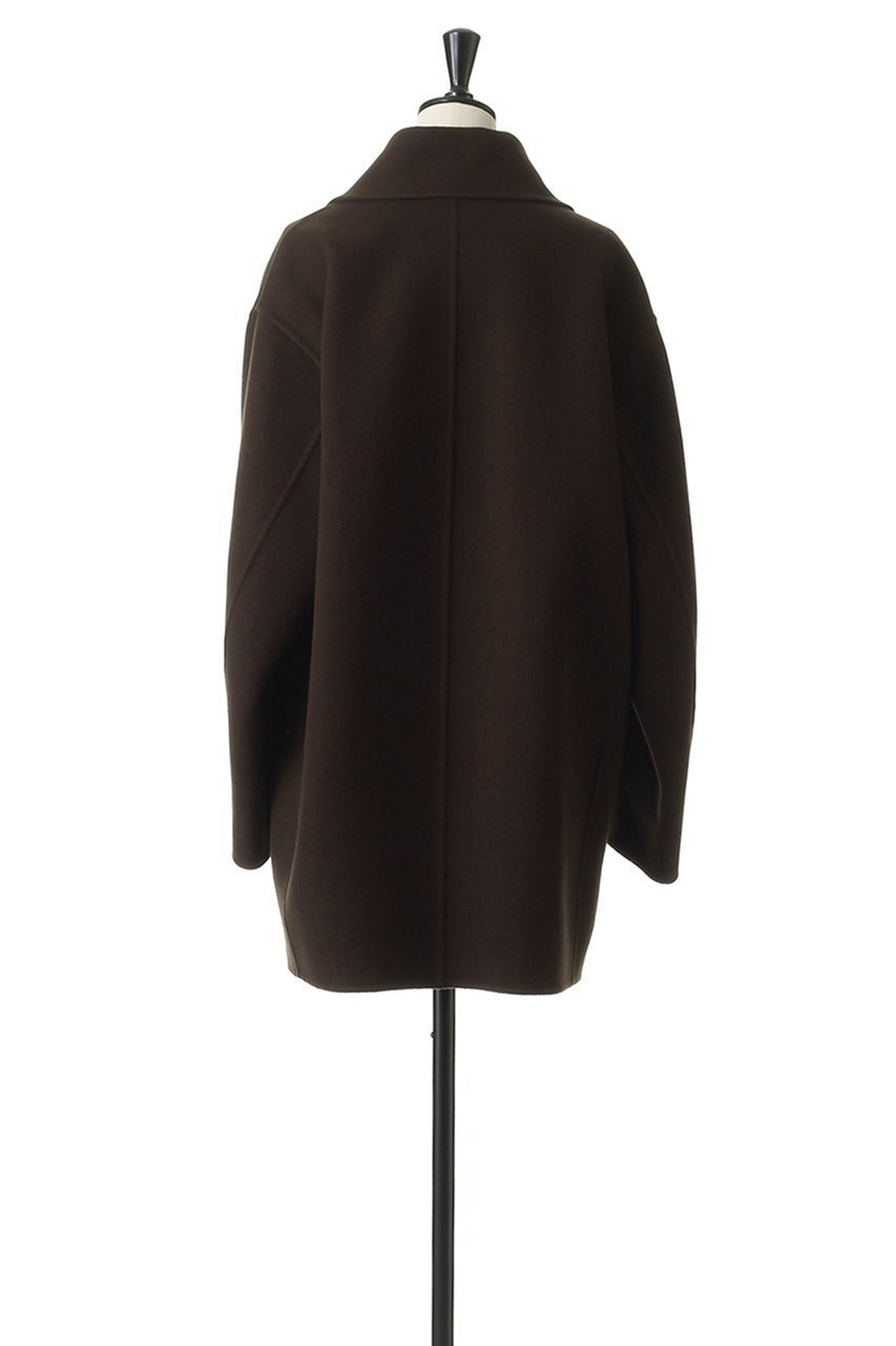 【ブラミンク/BLAMINK】のダブルフェイスショールカラーコート 人気、トレンドファッション・服の通販 founy(ファニー) 　ファッション　Fashion　レディースファッション　Fashion for Women　アウター　Coat / Outerwear Collection　コート・ロングコート・ピーコート　Long Coats, Peacoats & More　クラシカル　Classical, Vintage-Inspired　クラシック　Classic, Timeless Style　ショール　Shawl, Wrap　トレンド　Trend, Trending Now　フロント　Front, Front Design　ロング　Long, Long-Length　ワイド　Wide, Wide Fit　エレガント 上品　Elegant　新作・新入荷　New Arrivals / New In　other-4|ID: prp329100004721428 ipo3291000000034121587