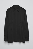 【ティーチ/TEECHI】のインバーテッドタックブラウス ブラック|ID: prp329100004722621 ipo3291000000036049132