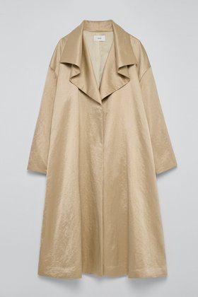 【ティーチ/TEECHI】のドレープコート 人気、トレンドファッション・服の通販 founy(ファニー) ファッション Fashion レディースファッション Fashion for Women アウター Coat / Outerwear Collection コート・ロングコート・ピーコート Long Coats, Peacoats & More コーティング Coating, Coated Finish サテン Satin, Glossy Fabric ショルダー Shoulder, Shoulder Strap タンブラー Tumbler, Travel Mug ドレープ Drape, Draping Fabric ドロップ Drop Shoulder, Dropped Style リラックス Relax, Relaxed Fit ロング Long, Long-Length ヴィンテージ Vintage Style 再入荷 Restock / Back in Stock ビジネス 仕事 通勤 Business / Work / Commuting |ID:prp329100004722624