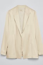 【ティーチ/TEECHI】のサテンジャケット 人気、トレンドファッション・服の通販 founy(ファニー) ファッション Fashion レディースファッション Fashion for Women アウター Coat / Outerwear Collection レディースジャケット・軽アウター Jackets サテン Satin, Glossy Fabric シルク Silk, 100% Silk ジャケット Jacket, Outerwear セットアップ Set-Up, Coordinated Outfit ダブル Double, Double-Breasted なめらか Smooth, Silky Texture エレガント 上品 Elegant 新作・新入荷 New Arrivals / New In thumbnail ベージュ|ID: prp329100004722625 ipo3291000000034133342