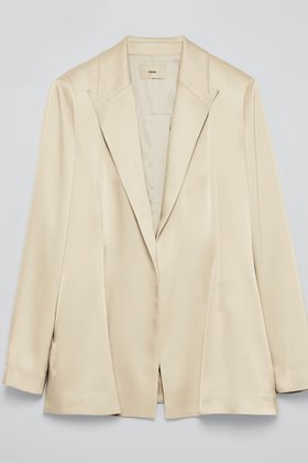 【ティーチ/TEECHI】のサテンジャケット 人気、トレンドファッション・服の通販 founy(ファニー) ファッション Fashion レディースファッション Fashion for Women アウター Coat / Outerwear Collection レディースジャケット・軽アウター Jackets サテン Satin, Glossy Fabric シルク Silk, 100% Silk ジャケット Jacket, Outerwear セットアップ Set-Up, Coordinated Outfit ダブル Double, Double-Breasted なめらか Smooth, Silky Texture エレガント 上品 Elegant |ID:prp329100004722625