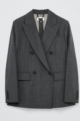 【ティーチ/TEECHI】のウールブレンドダブルジャケット 人気、トレンドファッション・服の通販 founy(ファニー) ファッション Fashion レディースファッション Fashion for Women アウター Coat / Outerwear Collection レディースジャケット・軽アウター Jackets ジャケット Jacket, Outerwear スマート Smart, Elegant セットアップ Set-Up, Coordinated Outfit デニム Denim, Jeans Material 時計 Watch, Wristwatch ポケット Pocket, Pocket Detail |ID:prp329100004722626