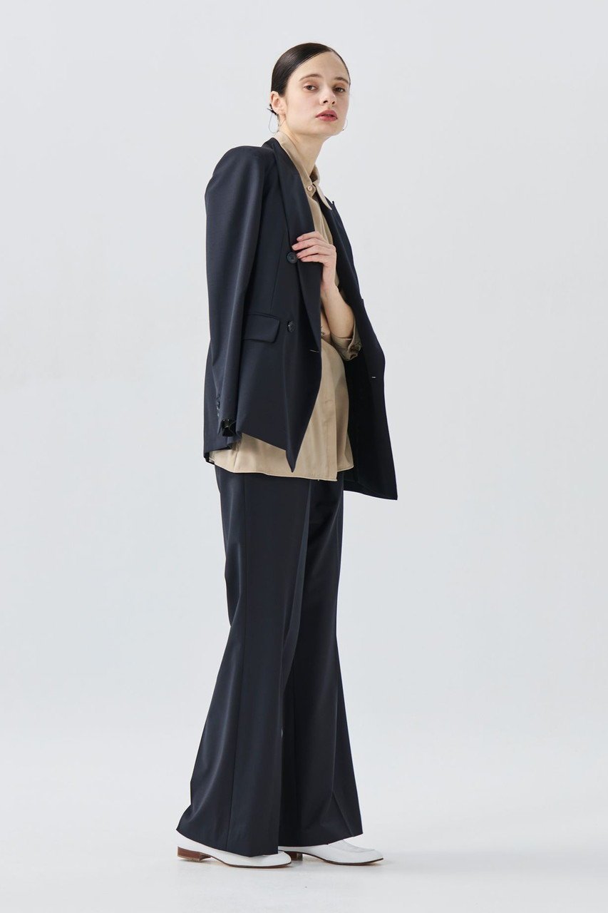 【ティーチ/TEECHI】のウールブレンドダブルジャケット 人気、トレンドファッション・服の通販 founy(ファニー) 　ファッション　Fashion　レディースファッション　Fashion for Women　アウター　Coat / Outerwear Collection　レディースジャケット・軽アウター　Jackets　ジャケット　Jacket, Outerwear　スマート　Smart, Elegant　セットアップ　Set-Up, Coordinated Outfit　デニム　Denim, Jeans Material　時計　Watch, Wristwatch　ポケット　Pocket, Pocket Detail　新作・新入荷　New Arrivals / New In　other-3|ID: prp329100004722626 ipo3291000000034133352