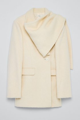 【ティーチ/TEECHI】のウールミックスシャギーコート 人気、トレンドファッション・服の通販 founy(ファニー) ファッション Fashion レディースファッション Fashion for Women アウター Coat / Outerwear Collection コート・ロングコート・ピーコート Long Coats, Peacoats & More シェイプ Shape, Slim Fit ショート Short, Short Length スニーカー Sneakers, Trainers スマート Smart, Elegant デニム Denim, Jeans Material バランス Balance, Style Balance フロント Front, Front Design ボックス Boxy, Box Shape 防寒 Cold Protection, Winter-Ready マフラー Scarf, Muffler |ID:prp329100004722627