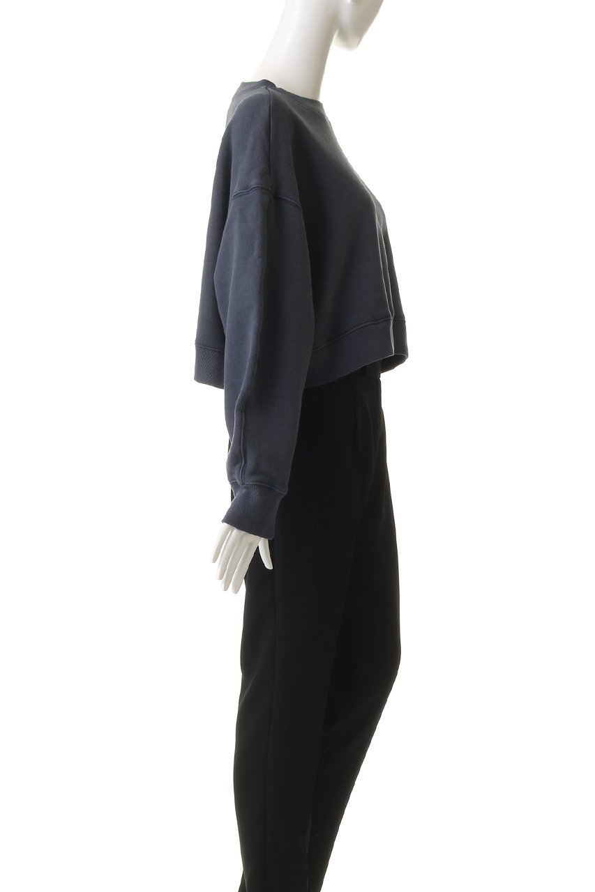 【プレインピープル/PLAIN PEOPLE】のインディゴ裏毛製品染めスウェット 人気、トレンドファッション・服の通販 founy(ファニー) 　ファッション　Fashion　レディースファッション　Fashion for Women　トップス・カットソー　Cut & Sew Tops　シャツ・ブラウス・オフィスカジュアル　Elegant Blouses & Button-Ups　レディースパーカー・カジュアルフーディー　Casual Hoodies & Sweatshirts　ロングTシャツ・Tシャツ　Longline T-Shirts & Tees　スウェット・クルーネックトップス　Sweatshirts & Crewnecks / Relaxed Fit Sweat Tops　カットソー・ベーシックTシャツ　Cut-and-Sewn Tops / Stretch Tees & Basics　インディゴ　Indigo Denim　ショート　Short, Short Length　シンプル　Simple, Minimal　スウェット / スエット　Sweatshirt, Sweatwear　バランス　Balance, Style Balance　新作・新入荷　New Arrivals / New In　other-3|ID: prp329100004722629 ipo3291000000034133376