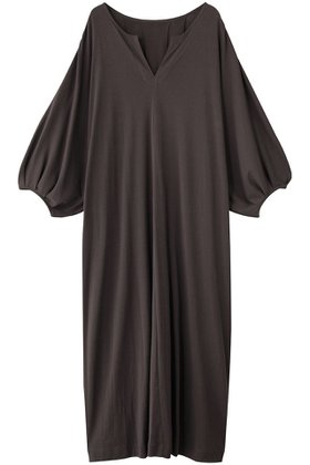 【プレインピープル/PLAIN PEOPLE】 超強撚フライス五分袖ワンピース人気、トレンドファッション・服の通販 founy(ファニー) ファッション Fashion レディースファッション Fashion for Women ワンピース Dresses チュニック Tunic Tops & Dresses シアー Sheer, See-Through シューズ Shoes, Footwear チュニック Tunic, Long Top ロング Long, Long-Length 定番 Standard, Basic Item |ID:prp329100004722633