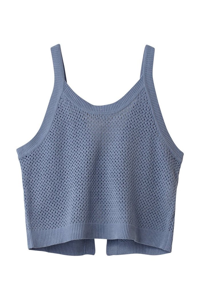 【プレインピープル/PLAIN PEOPLE】のモールニットキャミソール インテリア・キッズ・メンズ・レディースファッション・服の通販 founy(ファニー) https://founy.com/ ファッション Fashion レディースファッション Fashion for Women トップス・カットソー Cut & Sew Tops ニット Knit Tops & Sweaters キャミソール&ノースリーブ Camisoles & Sleeveless Tops カジュアルプルオーバー・ニットトップス Pullovers & Knit Tops / Casual Pullovers シアー Sheer, See-Through トレンド Trend, Trending Now ベロア Velour, Soft Velvet メッシュ Mesh, Net Fabric 新作・新入荷 New Arrivals / New In 畦 Ribbed Knit |ID: prp329100004722635 ipo3291000000034133412