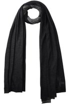 【プレインピープル/PLAIN PEOPLE】のダブルカシミヤニットストール ブラック|ID: prp329100004722636 ipo3291000000035702868