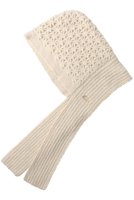 【マリリンムーン/MARILYN MOON】の【WALANCE】ダブルクロシェニットフードマフラー 人気、トレンドファッション・服の通販 founy(ファニー) ファッション Fashion レディースファッション Fashion for Women トップス・カットソー Cut & Sew Tops ニット Knit Tops & Sweaters キャップ&ハット Hats & Caps マフラー・スヌード / 冬小物の定番 Scarves & Mufflers かぎ針 Crochet キャップ Cap, Baseball Cap ダブル Double, Double-Breasted フェイス Face, Facial Design マフラー Scarf, Muffler 冬 Winter / This Winter 帽子 Hat, Headwear 透かし Cut-Out, Lacework |ID:prp329100004722638