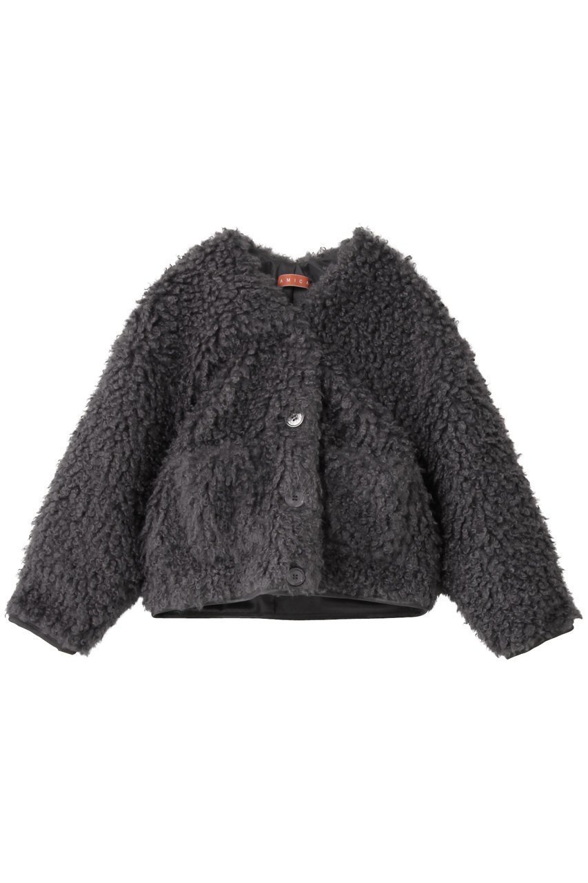 【アミカ/AMICA / KIDS】の【KIDS】プードルコートキッズ インテリア・キッズ・メンズ・レディースファッション・服の通販 founy(ファニー) 　ファッション　Fashion　キッズファッション　Fashion for Kids　アウター　Coat Outerwear /Kids　サテン　Satin, Glossy Fabric　ストレッチ　Stretch, Stretchy Fabric　エレガント 上品　Elegant　冬　Winter / This Winter　新作・新入荷　New Arrivals / New In　モカ(6Y-8Y)|ID: prp329100004722640 ipo3291000000034133455