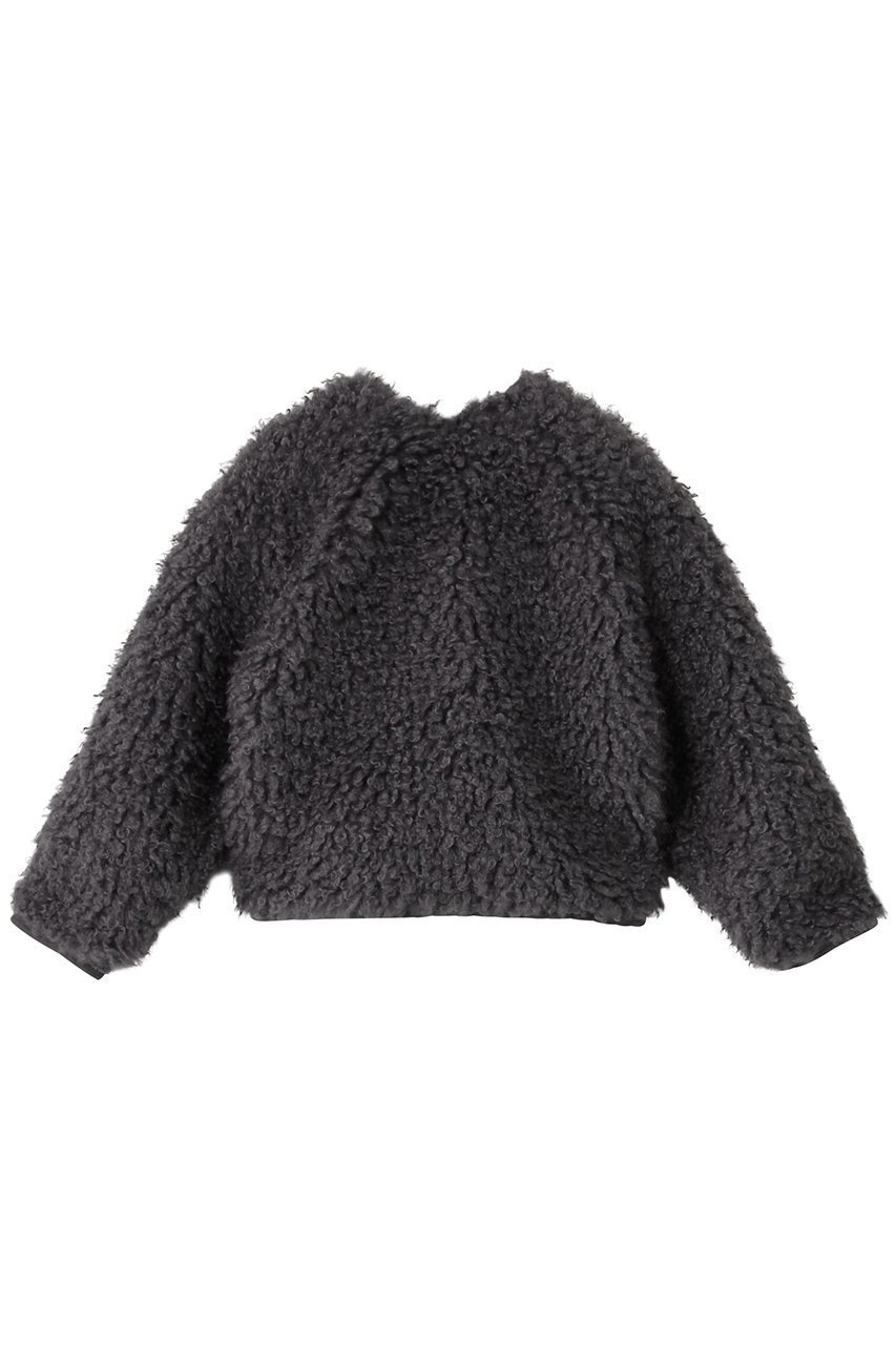 【アミカ/AMICA / KIDS】の【KIDS】プードルコートキッズ モカ(9Y-11Y) 9Y-11Y 人気、トレンドファッション・服の通販 founy(ファニー) ファッション Fashion キッズファッション Fashion for Kids アウター Coat Outerwear /Kids サテン Satin, Glossy Fabric ストレッチ Stretch, Stretchy Fabric エレガント 上品 Elegant 冬 Winter / This Winter other-2|ID: prp329100004722640 ipo3291000000036191586