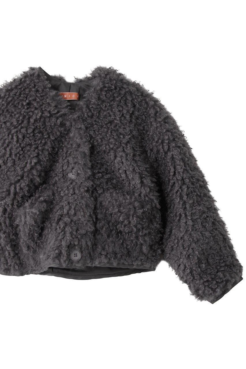 【アミカ/AMICA / KIDS】の【KIDS】プードルコートキッズ モカ(9Y-11Y) 9Y-11Y 人気、トレンドファッション・服の通販 founy(ファニー) ファッション Fashion キッズファッション Fashion for Kids アウター Coat Outerwear /Kids サテン Satin, Glossy Fabric ストレッチ Stretch, Stretchy Fabric エレガント 上品 Elegant 冬 Winter / This Winter other-3|ID: prp329100004722640 ipo3291000000036191587