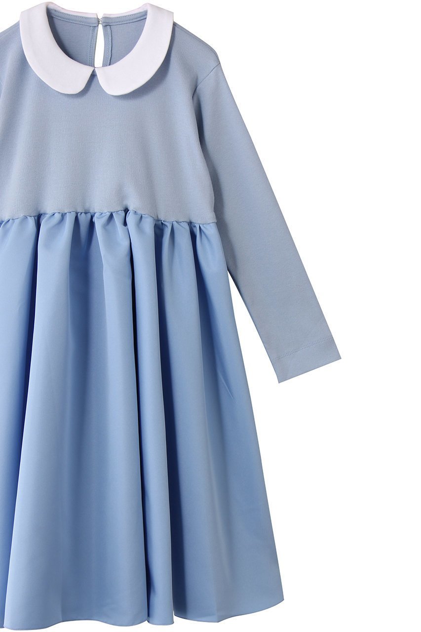 【アミカ/AMICA / KIDS】の【KIDS】セレモニードレス ブルー(6Y-8Y) 6Y-8Y 人気、トレンドファッション・服の通販 founy(ファニー) 　ファッション　Fashion　キッズファッション　Fashion for Kids　ワンピース　Dresses　グログラン　Grosgrain, Grosgrain Ribbon　ドレス　Dress, One-Piece　定番　Standard, Basic Item　人気　Popular, Best Seller　バレエ　Ballet, Ballet Style　モダン　Modern, Contemporary　リラックス　Relax, Relaxed Fit　おすすめ　Recommended / Our Picks　エレガント 上品　Elegant　セレモニー　Ceremony　新作・新入荷　New Arrivals / New In　other-3|ID: prp329100004722641 ipo3291000000034706211