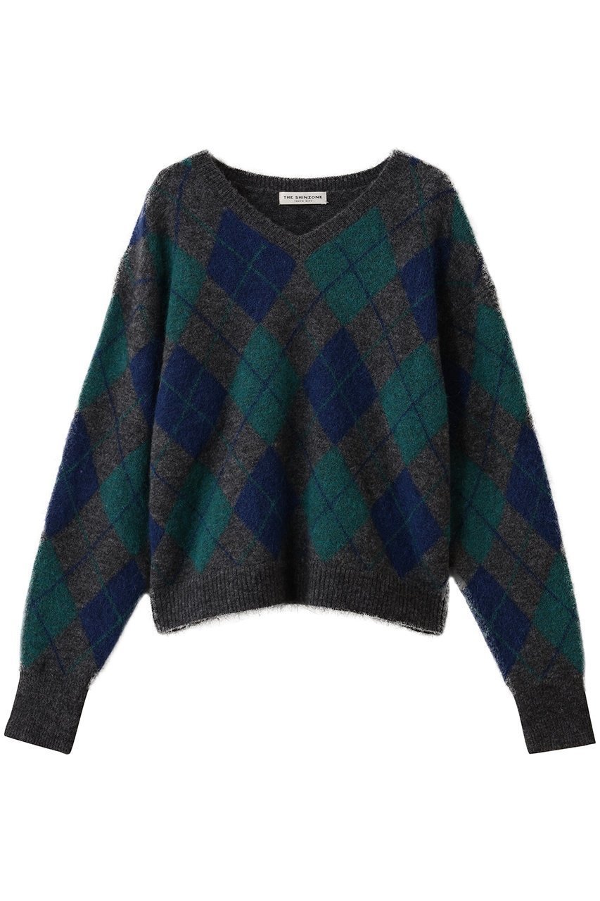 【シンゾーン/Shinzone】のアーガイルニットプルオーバー 人気、トレンドファッション・服の通販 founy(ファニー) 　ファッション　Fashion　レディースファッション　Fashion for Women　トップス・カットソー　Cut & Sew Tops　ニット　Knit Tops & Sweaters　カジュアルプルオーバー・ニットトップス　Pullovers & Knit Tops / Casual Pullovers　バランス　Balance, Style Balance　ボトム　Bottoms, Lower Wear　新作・新入荷　New Arrivals / New In　A/W・秋冬　Autumn/Winter　 other-1|ID: prp329100004722643 ipo3291000000034133474