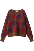 【シンゾーン/Shinzone】のアーガイルニットプルオーバー 人気、トレンドファッション・服の通販 founy(ファニー) ファッション Fashion レディースファッション Fashion for Women トップス・カットソー Cut & Sew Tops ニット Knit Tops & Sweaters カジュアルプルオーバー・ニットトップス Pullovers & Knit Tops / Casual Pullovers バランス Balance, Style Balance ボトム Bottoms, Lower Wear 再入荷 Restock / Back in Stock A/W・秋冬 Autumn/Winter thumbnail ブラウン|ID: prp329100004722643 ipo3291000000034144370