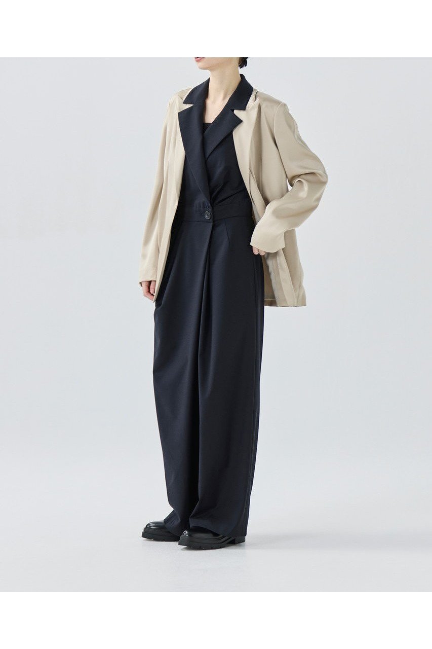 【ティーチ/TEECHI】のTMOウールブレンドジャンプスーツ 人気、トレンドファッション・服の通販 founy(ファニー) 　ファッション　Fashion　レディースファッション　Fashion for Women　パンツ　Pants & Trousers　インナー　Innerwear　エレガント 上品　Elegant　洗える　Machine Washable　ギャザー　Gathered, Ruffled　ジーンズ　Jeans, Denim Pants　ストレッチ　Stretch, Stretchy Fabric　スラックス　Slacks, Dress Pants　スーツ　Suit, Formalwear　ブラウジング　Blouson Silhouette, Cinched Waist　ポケット　Pocket, Pocket Detail　ヨーク　Yoke, Yoke Design　冬　Winter / This Winter　新作・新入荷　New Arrivals / New In　other-8|ID: prp329100004722645 ipo3291000000034133494