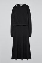 【ティーチ/TEECHI】のウールニットワンピース ブラック|ID: prp329100004722646 ipo3291000000035493718