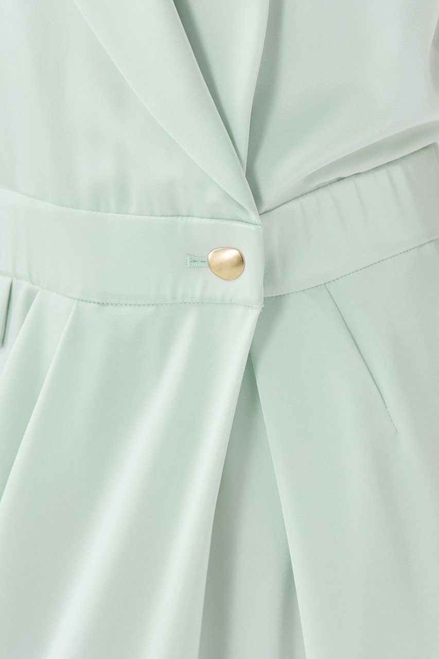 【ティーチ/TEECHI】のTMOサテンジャンプスーツ 人気、トレンドファッション・服の通販 founy(ファニー) 　ファッション　Fashion　レディースファッション　Fashion for Women　パンツ　Pants & Trousers　アクセサリー　Fashion Accessories　インナー　Innerwear　エレガント 上品　Elegant　ギャザー　Gathered, Ruffled　サテン　Satin, Glossy Fabric　シルク　Silk, 100% Silk　ジーンズ　Jeans, Denim Pants　ストレッチ　Stretch, Stretchy Fabric　スラックス　Slacks, Dress Pants　スーツ　Suit, Formalwear　ダブル　Double, Double-Breasted　なめらか　Smooth, Silky Texture　フロント　Front, Front Design　ブラウジング　Blouson Silhouette, Cinched Waist　ポケット　Pocket, Pocket Detail　メタル　Metal, Metal Parts　ヨーク　Yoke, Yoke Design　旅行　Travel　other-6|ID: prp329100004722647 ipo3291000000035870402