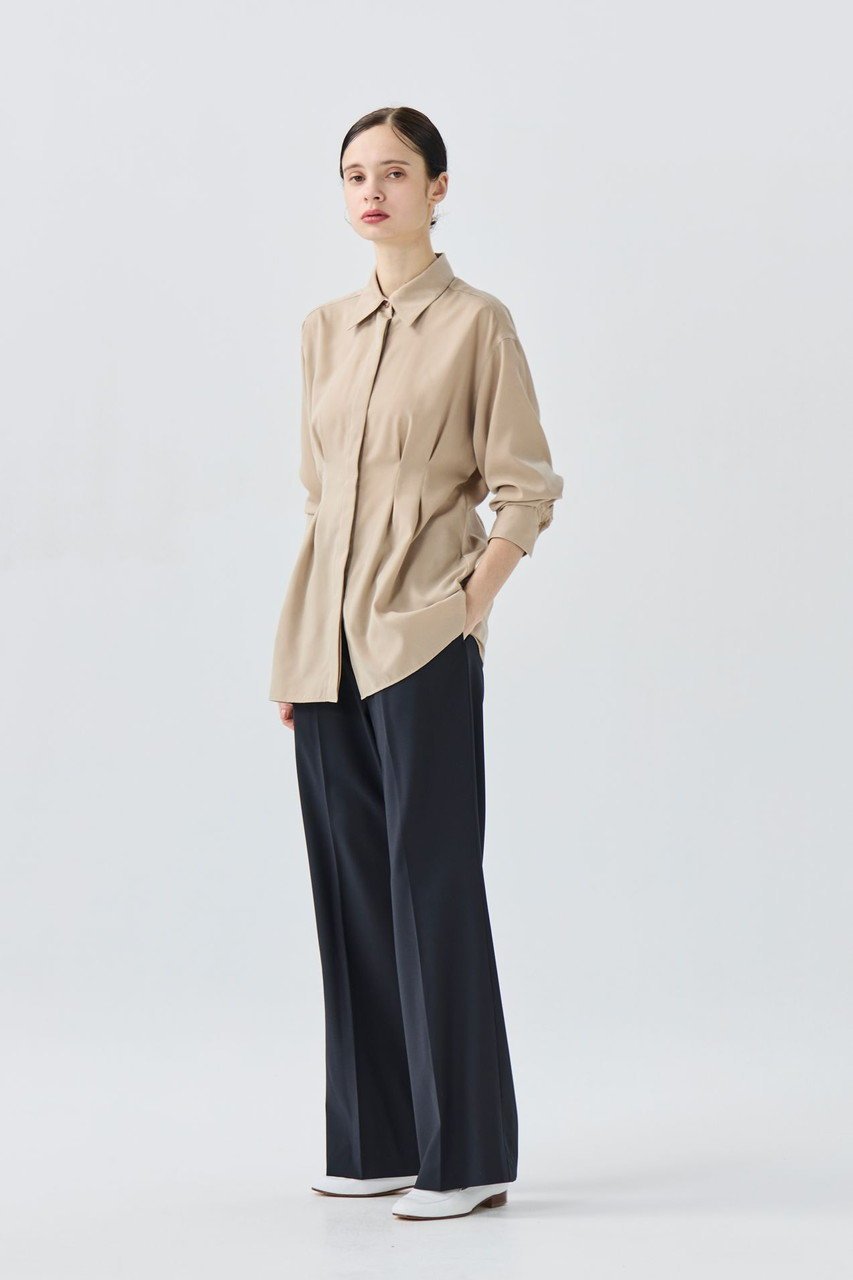 【ティーチ/TEECHI】のTMOウールブレンドフレアパンツ 人気、トレンドファッション・服の通販 founy(ファニー) 　ファッション　Fashion　レディースファッション　Fashion for Women　パンツ　Pants & Trousers　インナー　Innerwear　洗える　Machine Washable　ギャザー　Gathered, Ruffled　ジャケット　Jacket, Outerwear　ストレッチ　Stretch, Stretchy Fabric　スラックス　Slacks, Dress Pants　セットアップ　Set-Up, Coordinated Outfit　フィット　Fit, Slim Fit　フレア　Flare, Flared　ポケット　Pocket, Pocket Detail　ループ　Loop, Loop Knit　新作・新入荷　New Arrivals / New In　other-5|ID: prp329100004722648 ipo3291000000034133520
