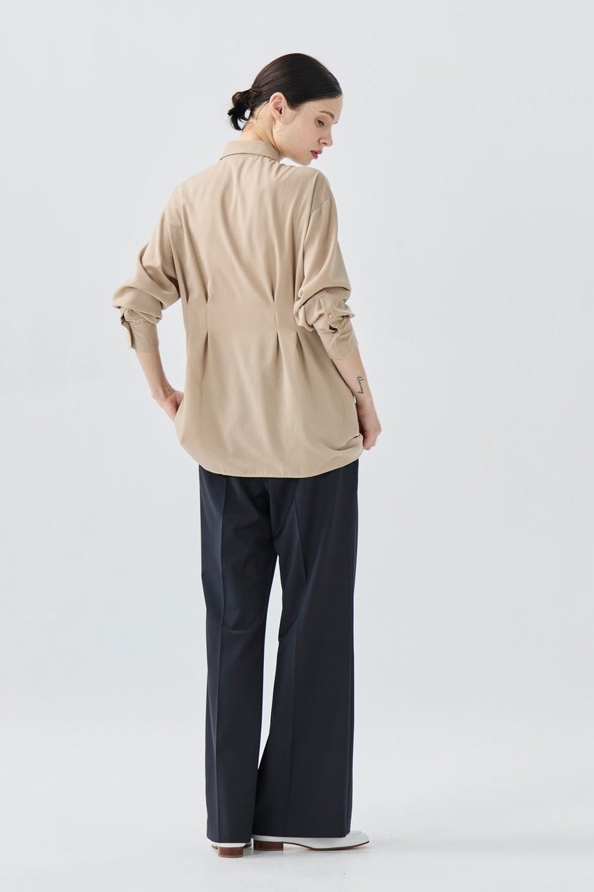 【ティーチ/TEECHI】のTMOウールブレンドフレアパンツ 人気、トレンドファッション・服の通販 founy(ファニー) 　ファッション　Fashion　レディースファッション　Fashion for Women　パンツ　Pants & Trousers　インナー　Innerwear　洗える　Machine Washable　ギャザー　Gathered, Ruffled　ジャケット　Jacket, Outerwear　ストレッチ　Stretch, Stretchy Fabric　スラックス　Slacks, Dress Pants　セットアップ　Set-Up, Coordinated Outfit　フィット　Fit, Slim Fit　フレア　Flare, Flared　ポケット　Pocket, Pocket Detail　ループ　Loop, Loop Knit　新作・新入荷　New Arrivals / New In　other-7|ID: prp329100004722648 ipo3291000000034133522