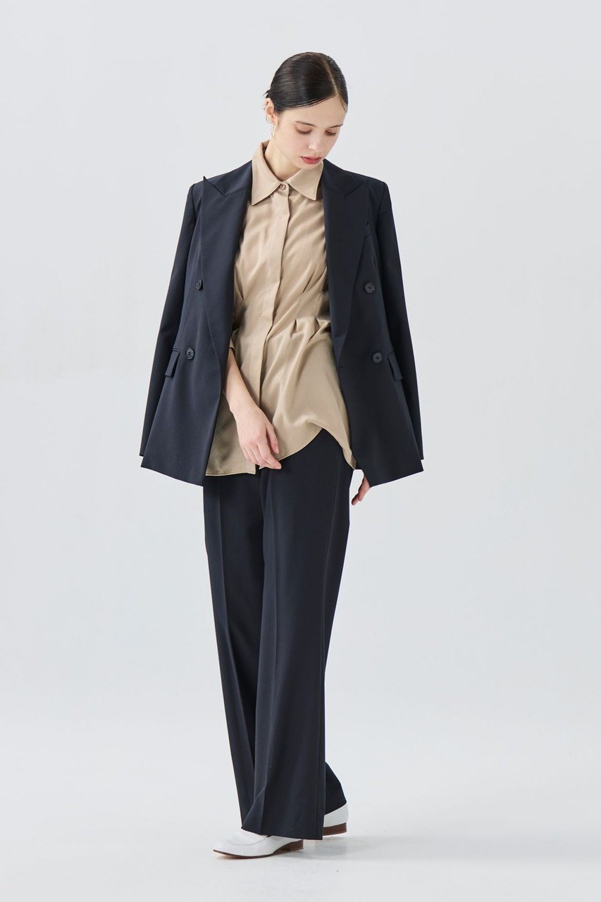 【ティーチ/TEECHI】のTMOウールブレンドフレアパンツ 人気、トレンドファッション・服の通販 founy(ファニー) 　ファッション　Fashion　レディースファッション　Fashion for Women　パンツ　Pants & Trousers　インナー　Innerwear　洗える　Machine Washable　ギャザー　Gathered, Ruffled　ジャケット　Jacket, Outerwear　ストレッチ　Stretch, Stretchy Fabric　スラックス　Slacks, Dress Pants　セットアップ　Set-Up, Coordinated Outfit　フィット　Fit, Slim Fit　フレア　Flare, Flared　ポケット　Pocket, Pocket Detail　ループ　Loop, Loop Knit　新作・新入荷　New Arrivals / New In　other-8|ID: prp329100004722648 ipo3291000000034133523